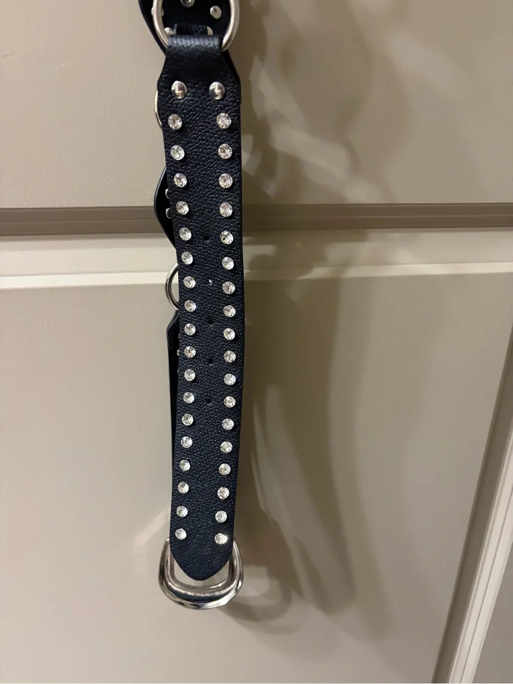 Torrid Rhinestone Western Denim Belt - Black